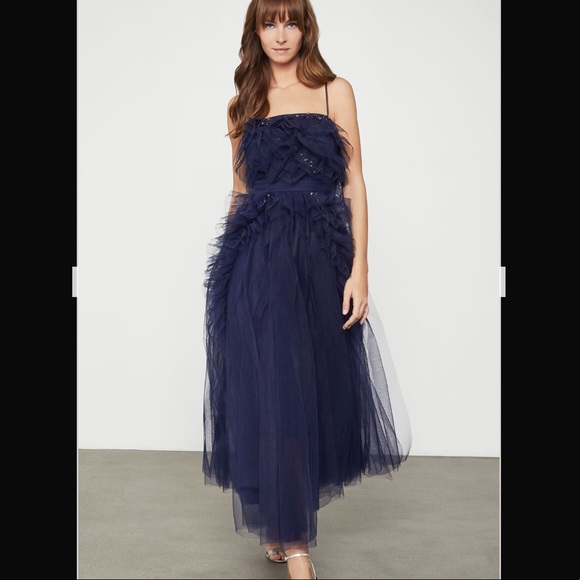 BCBGMaxAzria Dresses & Skirts - Swarovski tulle gown size ZERO **pls read***